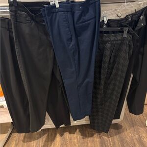 Women’s Black and Navy Pants bundle